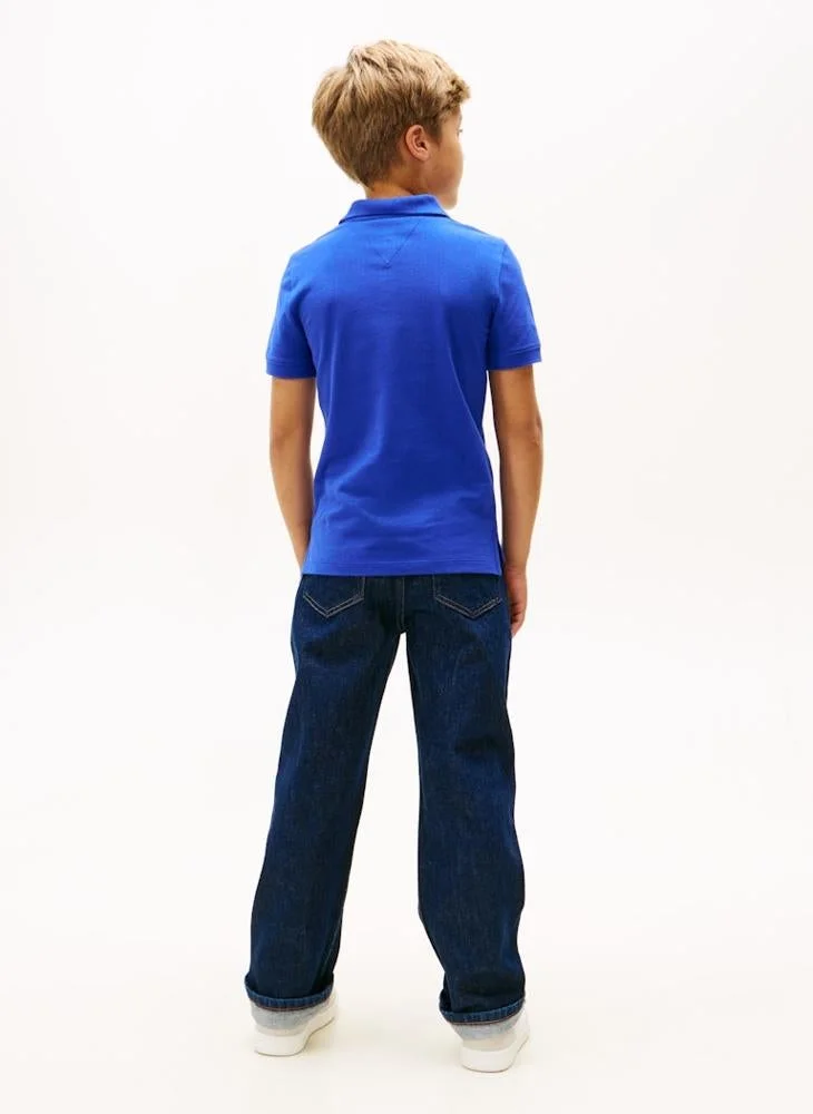 تومي هيلفيغر قميص بولو علم للأطفال